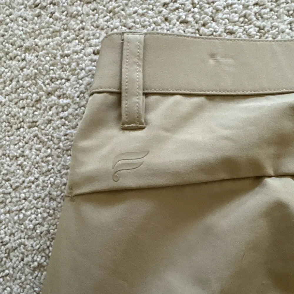 Fabletics Pants Mens 30x32 Beige The Don Trouser Slim Fit Chino EUC $125